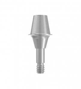 BC BL NC Tibase Abutment for bridge/bar D 4.5mm, GH 1mm, H 3.5mm