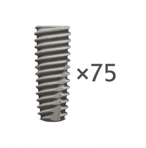 75pcs BV Tapered Bone Level Implants